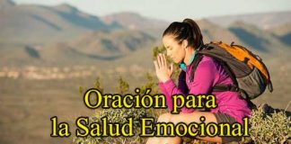 Oración para la salud emocional de nuestra alma