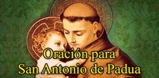 Oración A San Antonio De Padua