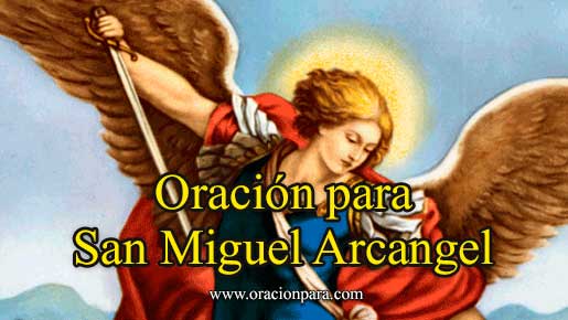 Oración A San Miguel Arcángel