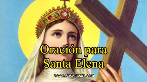 Oración A Santa Elena