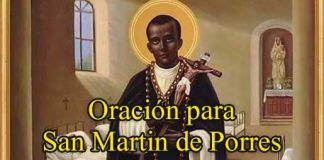 oración a San Martín de Porres
