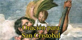 Oración a San Cristóbal