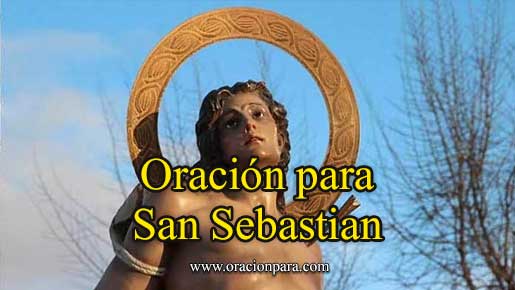 oración a San Sebastián