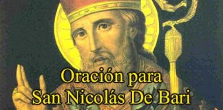Oración A San Nicolás