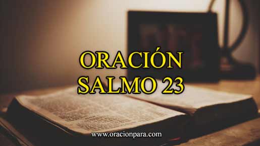 oracion-salmo-23